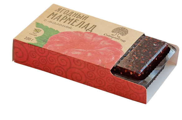 Мармелад в брикетах "Малина"