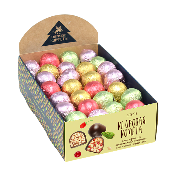 Кедровая комета ассорти 540 гр 