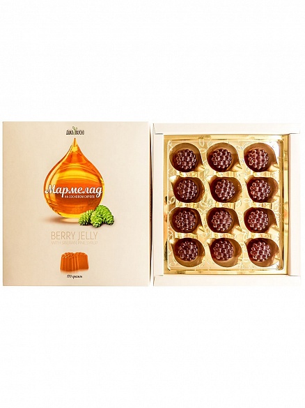 Мармелад Сосновый сироп, 170 гр 