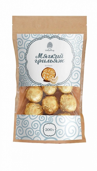 Конфеты грильяж классический  с кешью 200 г