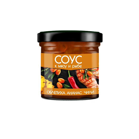 Соус облепиховый с ананасом и чили 
