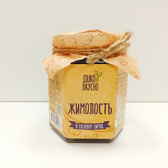 Варенье Жимолость на сосновом сиропе, 220 гр 