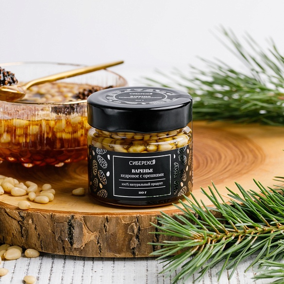 Варенье кедровое с орешками 110 гр