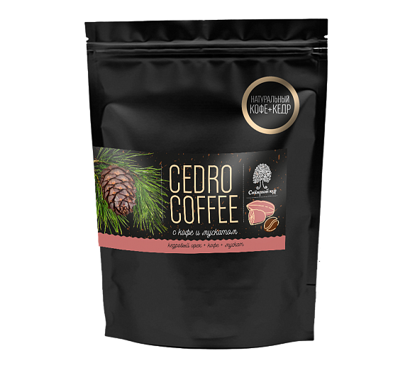 Чайный напиток кедровый с кофе и мускатом 120 гр