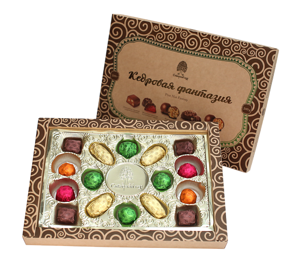Набор Конфет Кедровая фантазия 210 гр