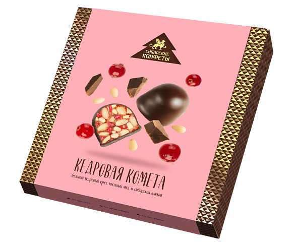 Кедровая комета с клюквой, 120 г 