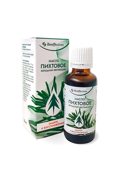 Эфирное пихтовое масло холодной экстракции, 15 мл.