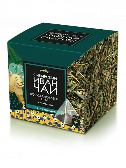 Иван-чай ВОССТАНОВЛЕНИЕ с чабрецом  пакетированный