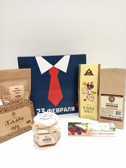 Подарочный набор 23 Февраля  Сибирский 3