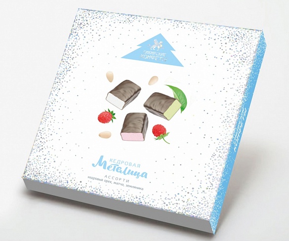 Кедровая метелица, 150гр ассорти