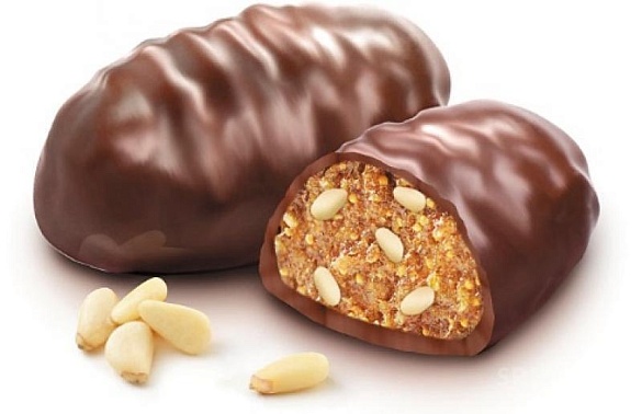 Конфеты Фрутодень с кедровыми орешками и финиками 1000 гр