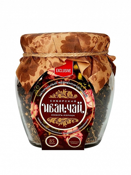 Сибирский Иван чай Купаж имбирь и корица банка