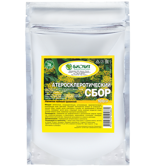 Сбор атеросклеротический 100 гр