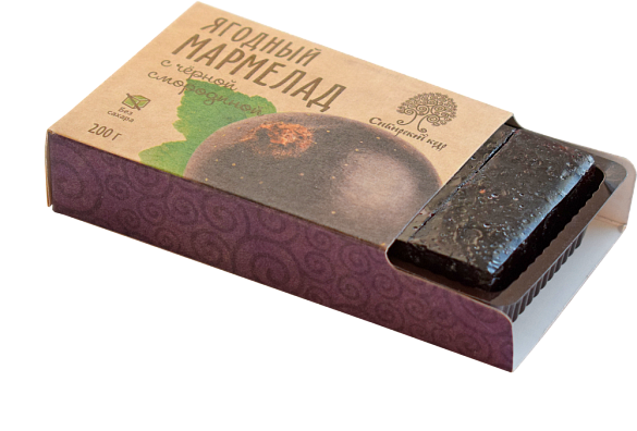  Мармелад в брикетах "Черная смородина"