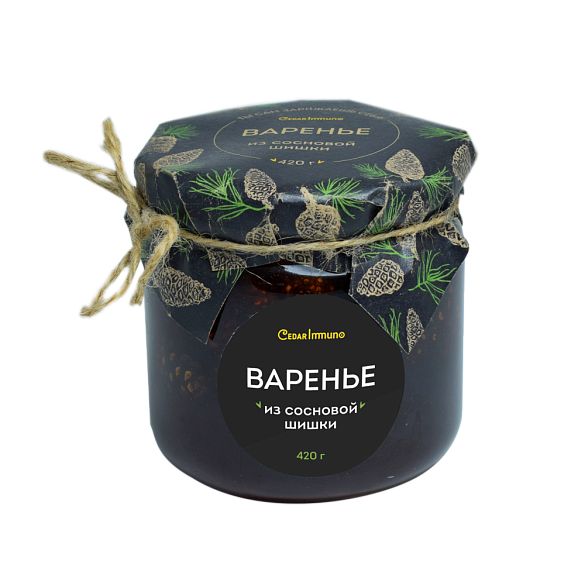 Варенье из сосновых шишек 420 гр Сибирский кедр