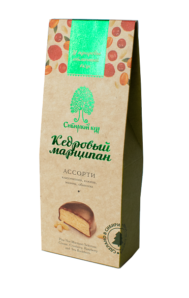 Кедровый марципан ассорти, 70 гр 
