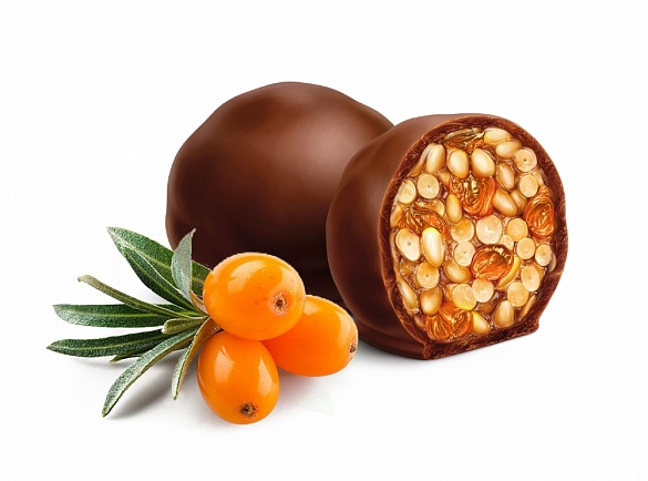 Кедровый грильяж с облепихой  1000 гр Вкусно 