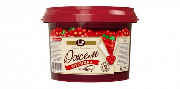 Джем брусника 0,87 кг