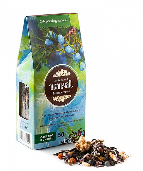 Сибирский Иван чай " Загадка Севера", 50 гр. картон упаковка