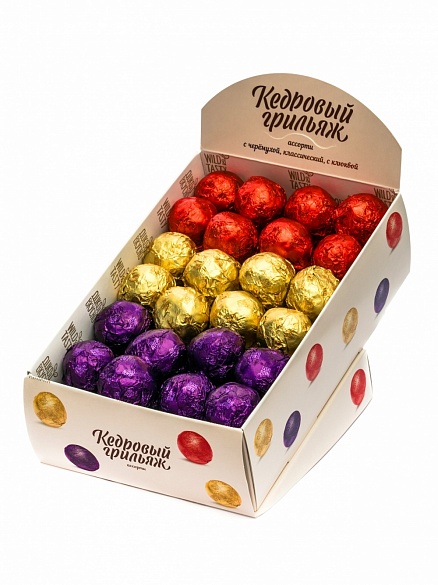 Кедровый грильяж ассорти 700 гр Вкусно 