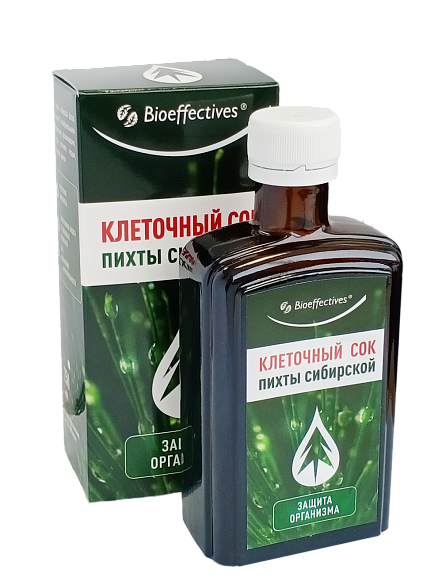 Биоэффектив Клеточный сок пихты сибирской, 250мл.