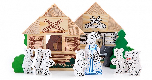 Конструктор Сказки: Волк и семеро козлят