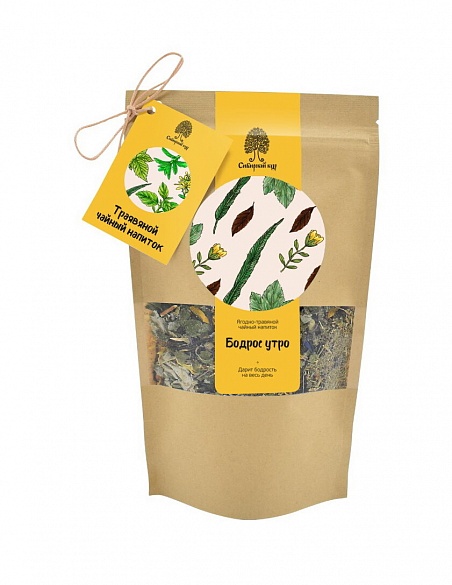 Напиток чайный травяной Бодрое утро 50 гр