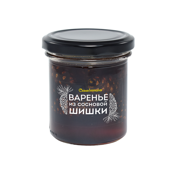 Варенье из сосновых шишек 170 гр Сибирский кедр