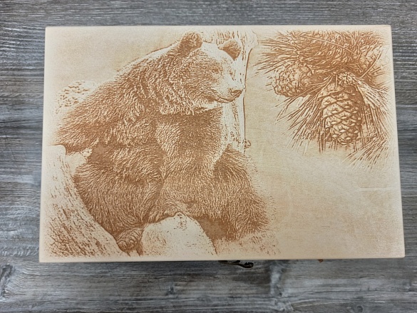 Подарочный набор Сундук  Дары Сибири