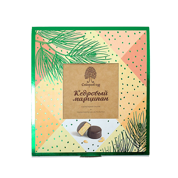 Кедровый марципан подарочная коробка 170 гр