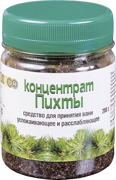 Концентрат пихты для ванн, 200 гр 