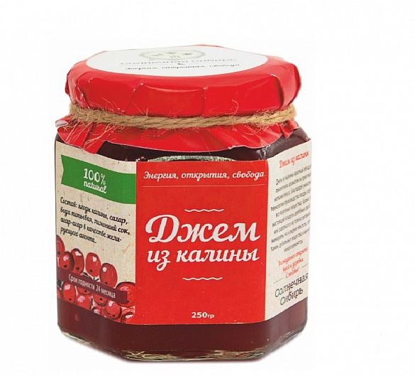Джем калиновый 250 гр