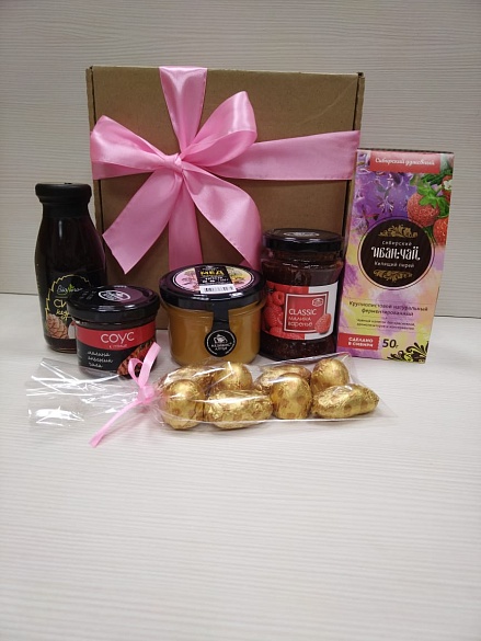 Подарочный набор Сибирский Малиновый